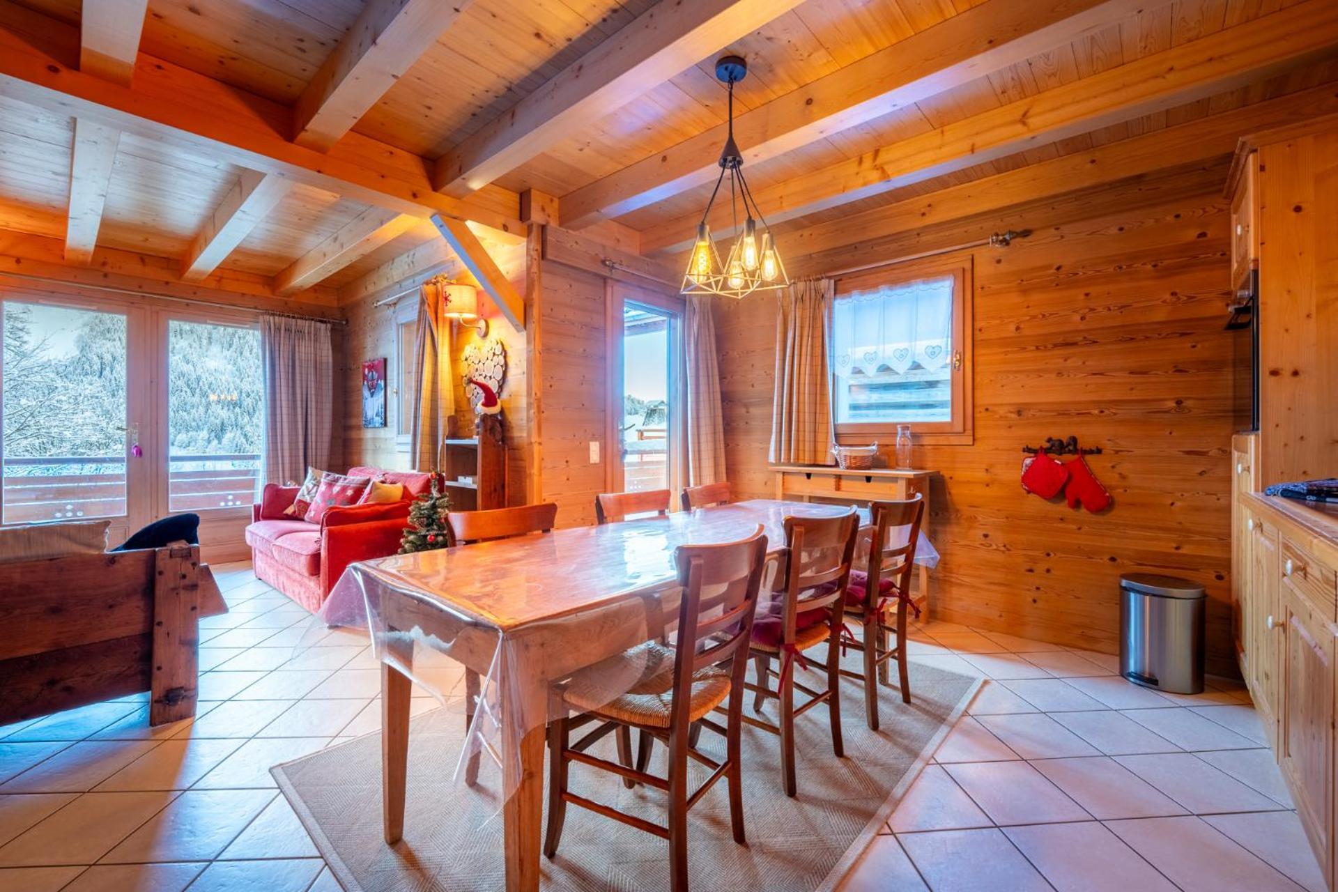 Cosymontagne - Le Chalet - 3Ch - 8 Pers- Terrasse Sud, Magnifique Vue La Clusaz Bagian luar foto