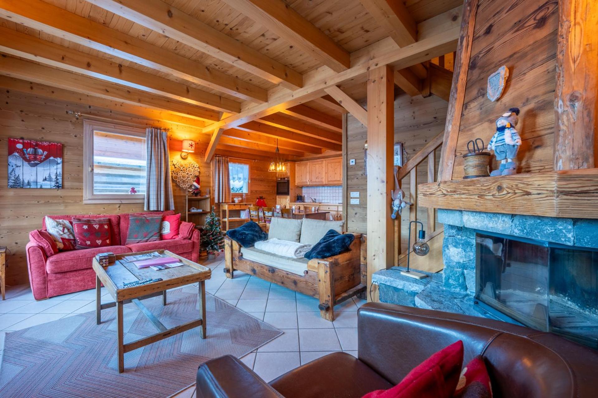 Cosymontagne - Le Chalet - 3Ch - 8 Pers- Terrasse Sud, Magnifique Vue La Clusaz Bagian luar foto